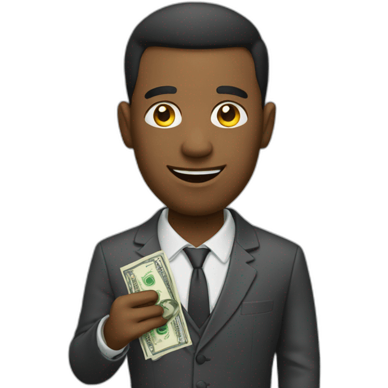 Man + money  emoji