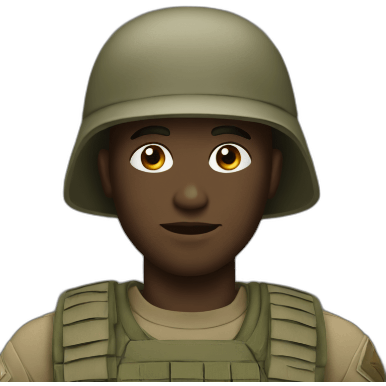 soldier emoji