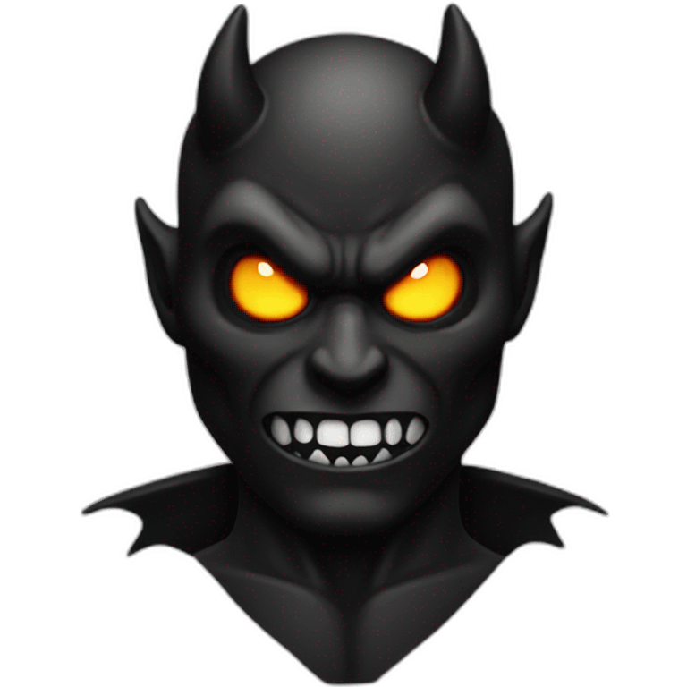 Dark devil emoji