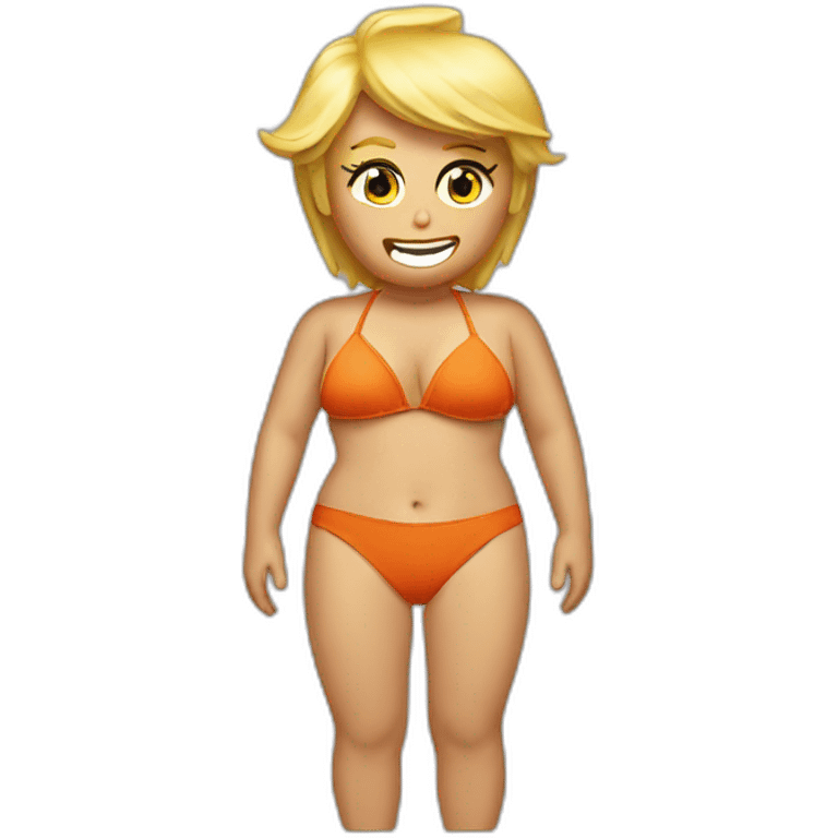 Donald trump bikini emoji