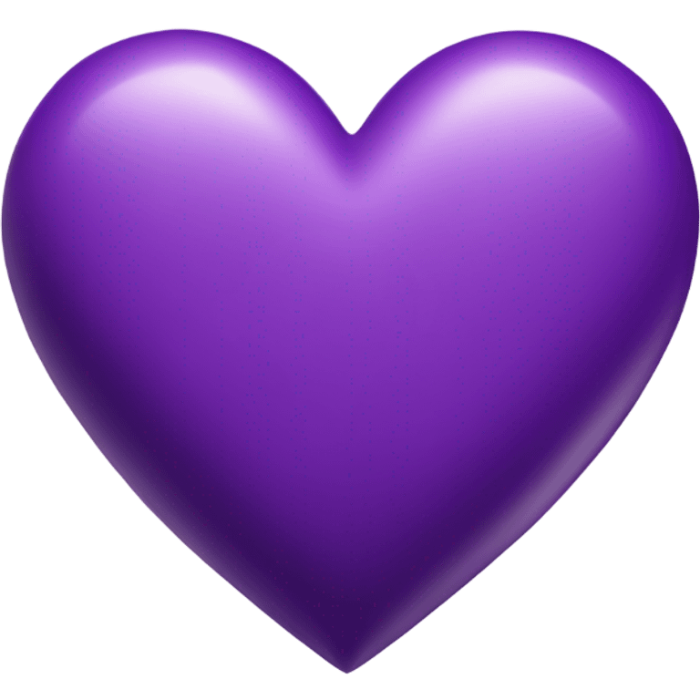 purple heart emoji