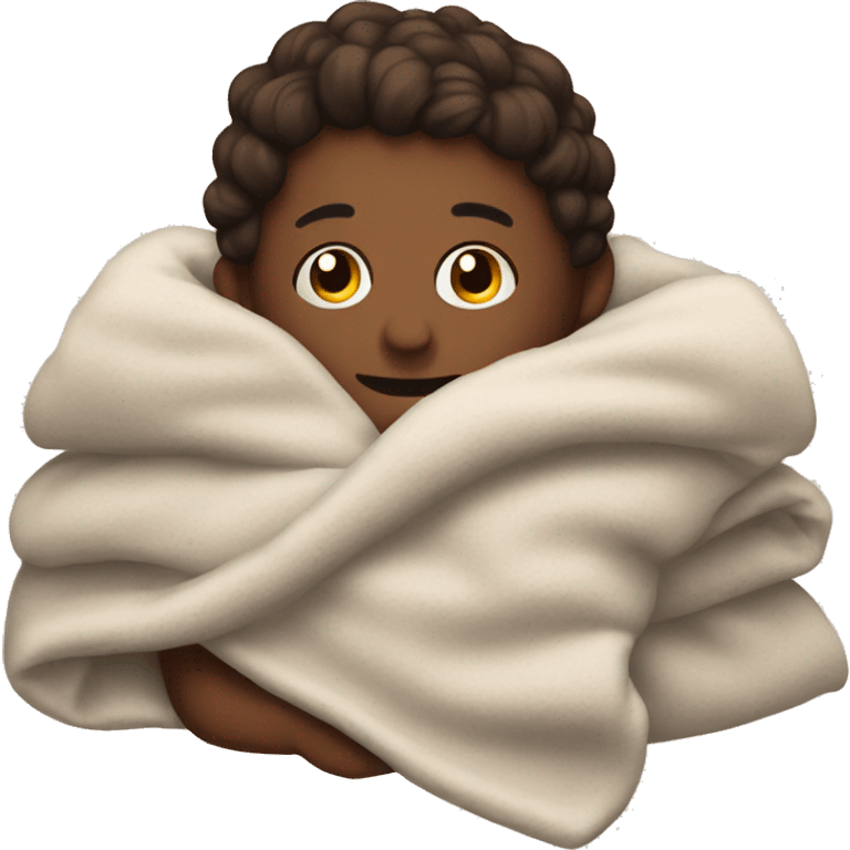 cozy blanket emoji