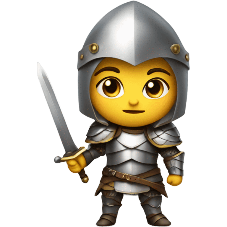 Chick as a warrior   emoji