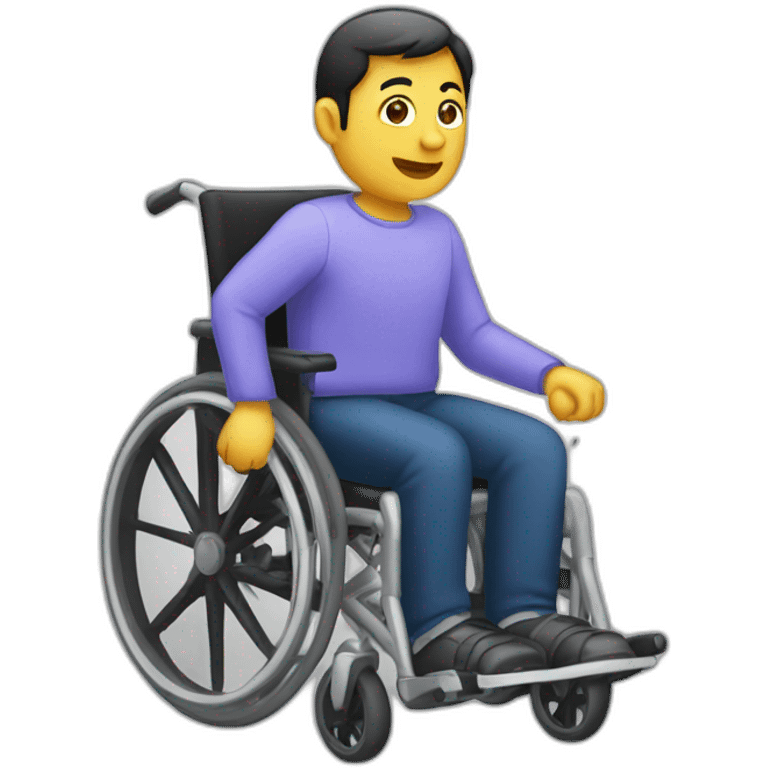 Personne handicapée emoji