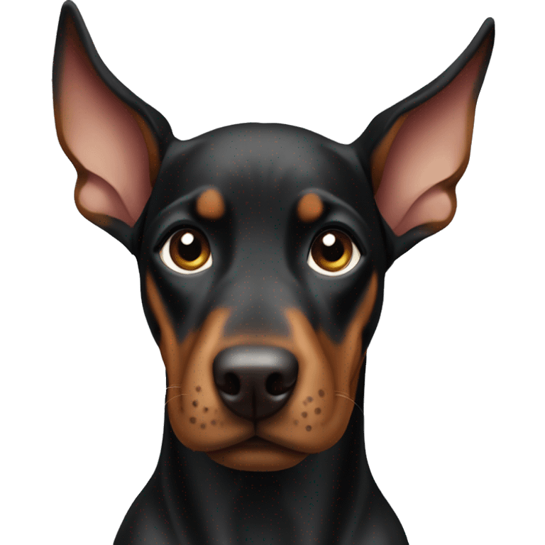 puppy doberman emoji