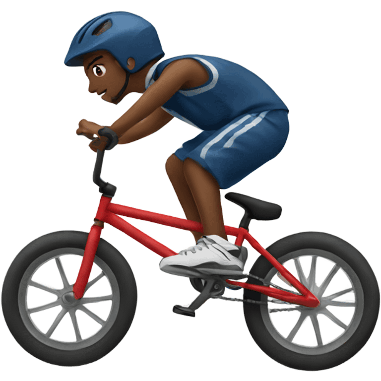 bmx rider emoji