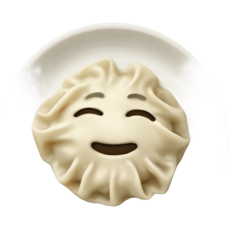 dumplings on a plate emoji