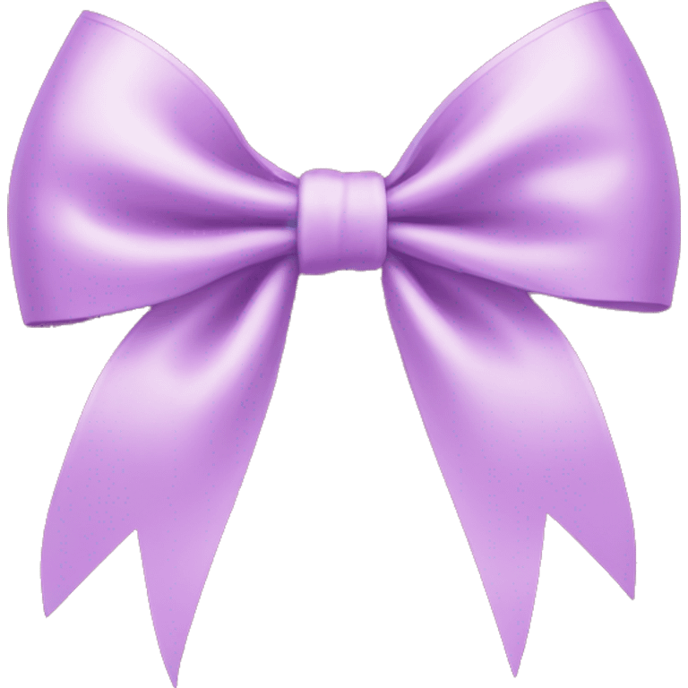 Coquette bow emoji