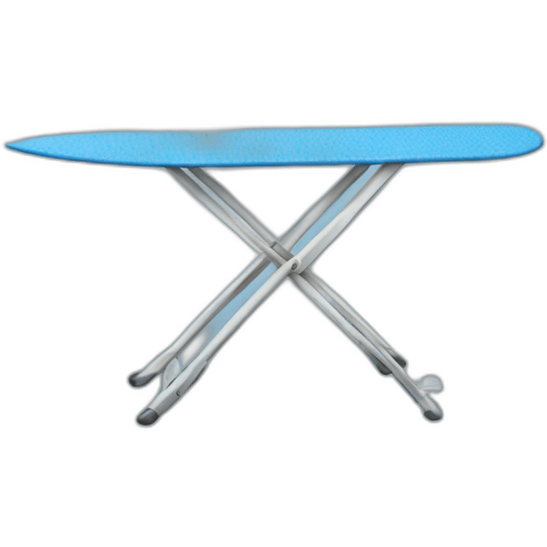 blue ironing board emoji