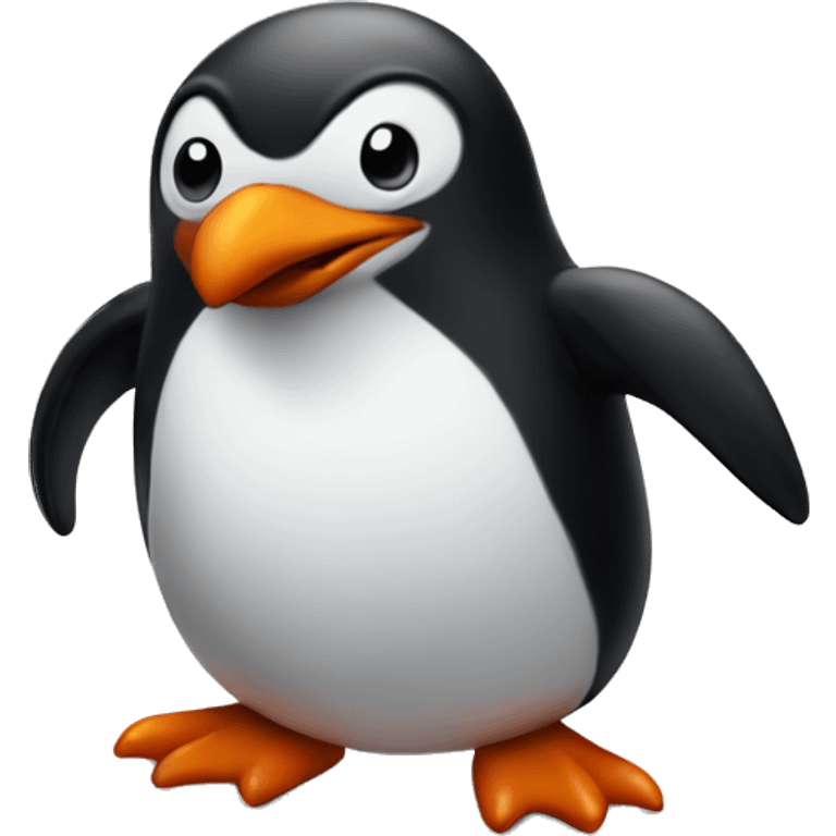 Devil penguin emoji