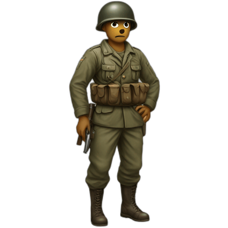 Badass soldier ww2 emoji