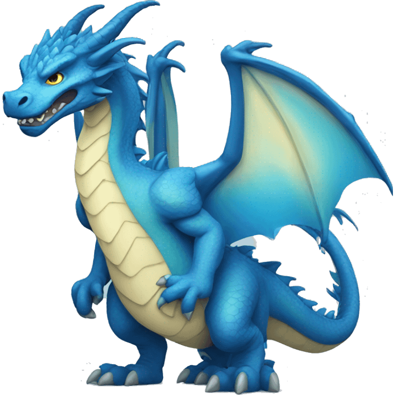 blue dragon emoji