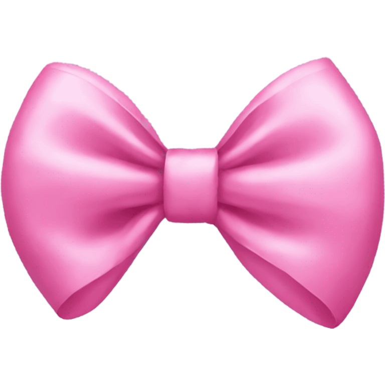 Pink bow emoji