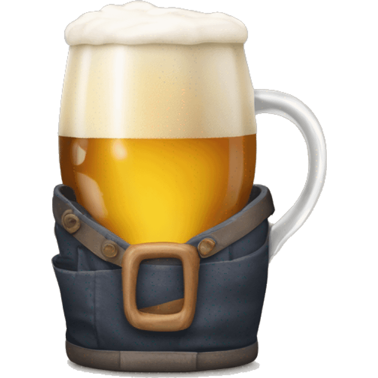 bon nome avec une bière dans les main emoji