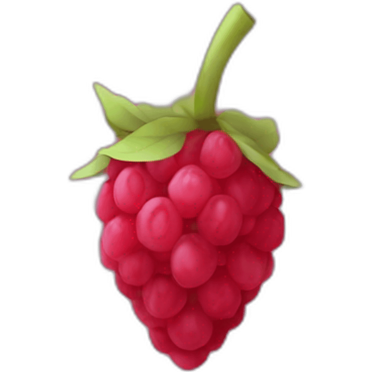 Framboise fruit emoji