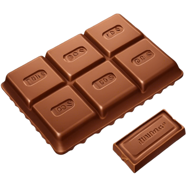 chocolate bar emoji