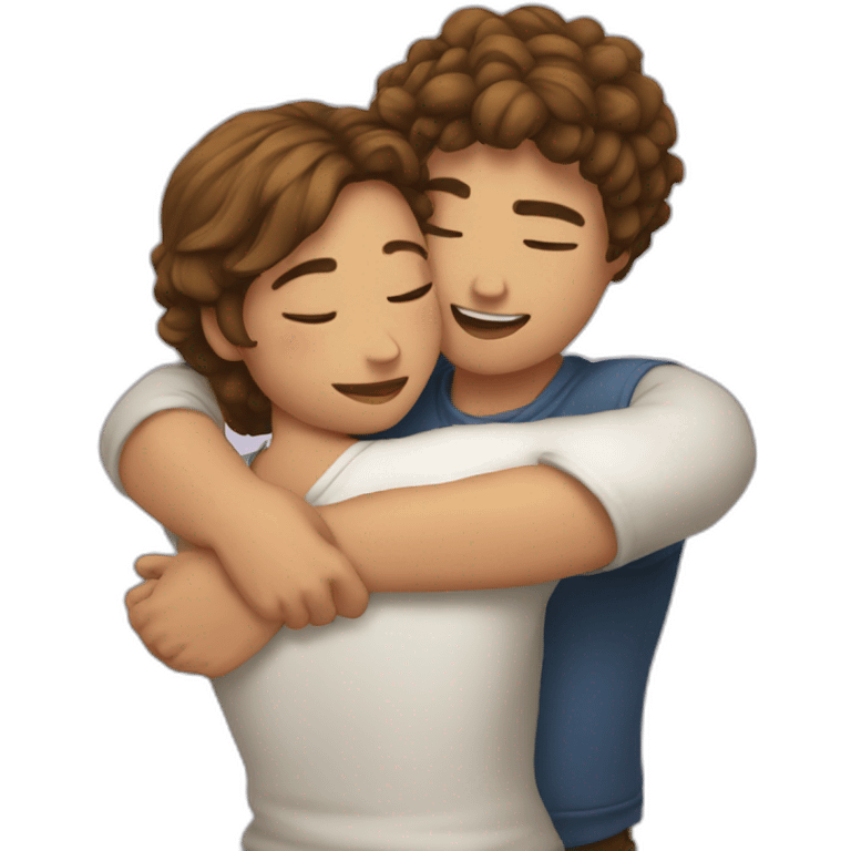 Hug love emoji