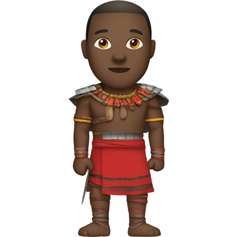 kenya-maasai warrior emoji