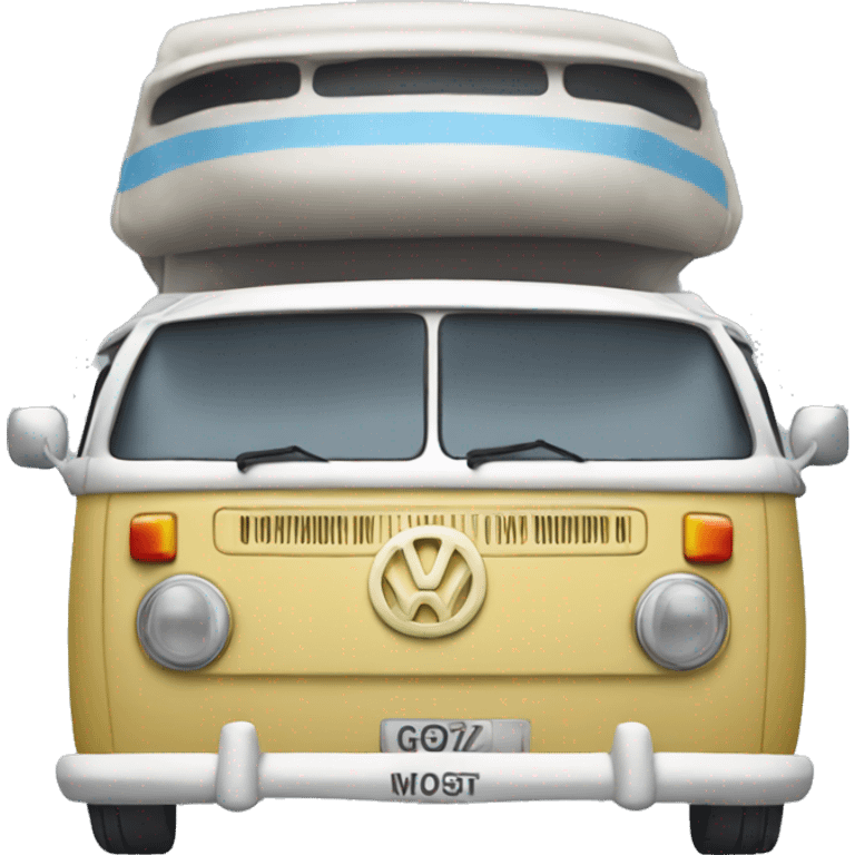 Vw campervan emoji