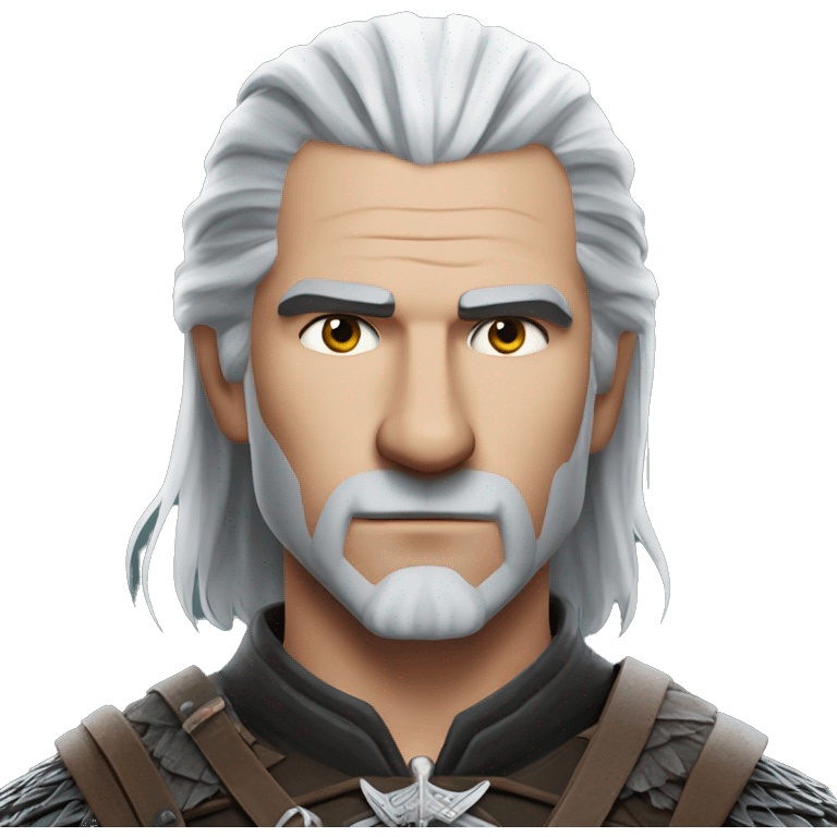 Geralt of Rivia emoji