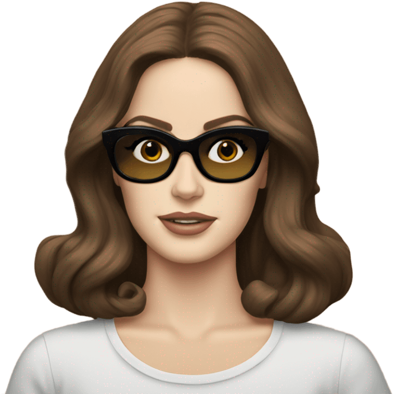 Lana del ray glasses  emoji