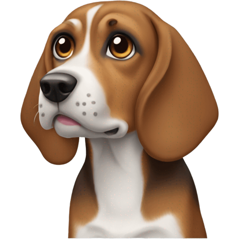 Beagle coonhound mix emoji