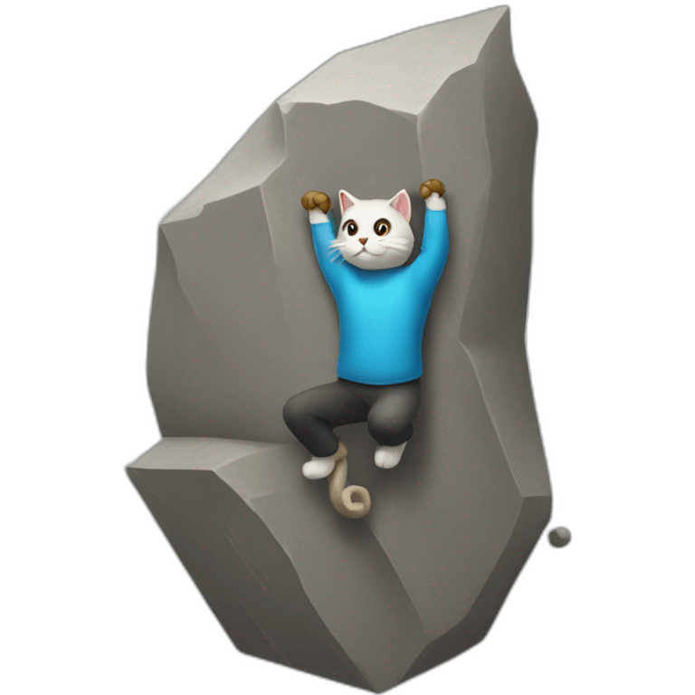 cat-climbing-bouldering emoji