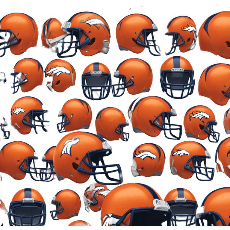 New Denver broncos helmets emoji