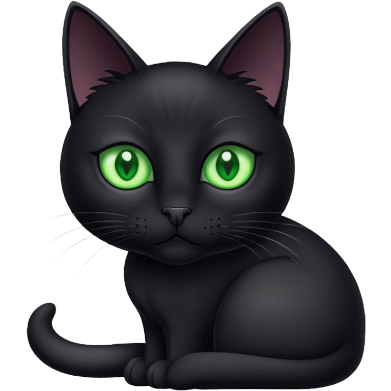 Black cat emoji