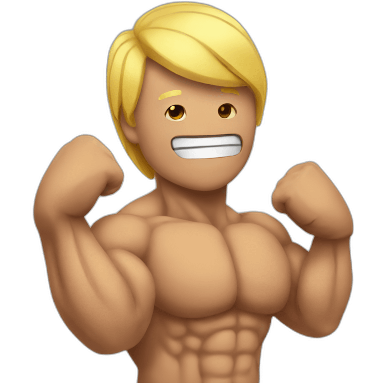 muscles emoji