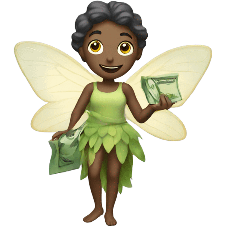 fairy with money  emoji