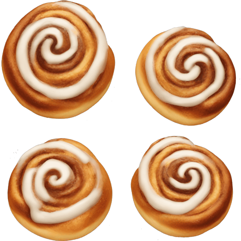 Cinnamon bun emoji