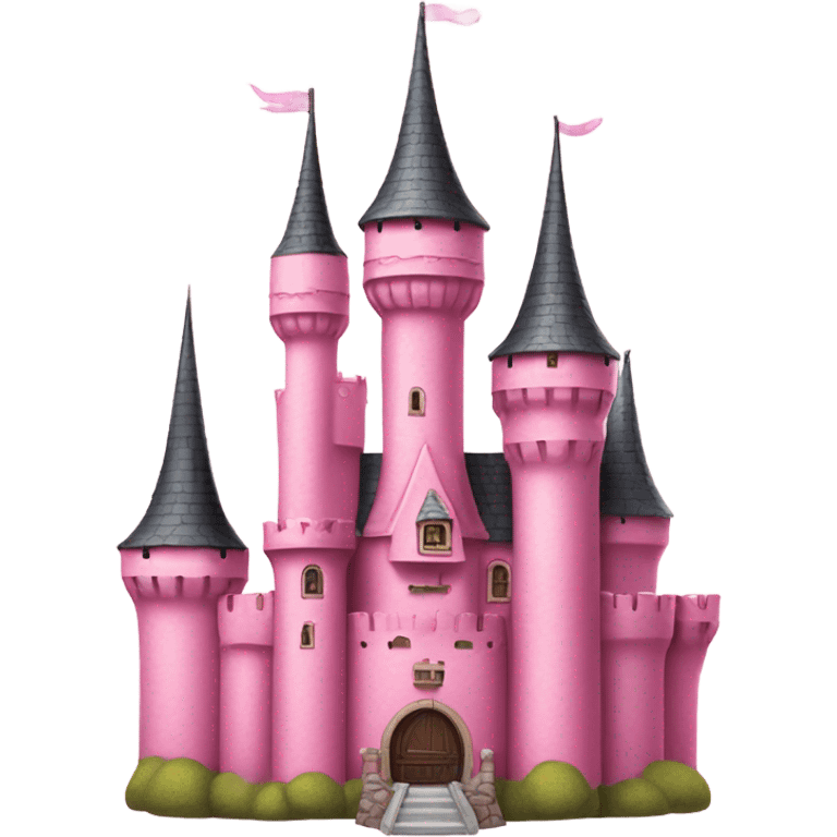 Pink castle  emoji