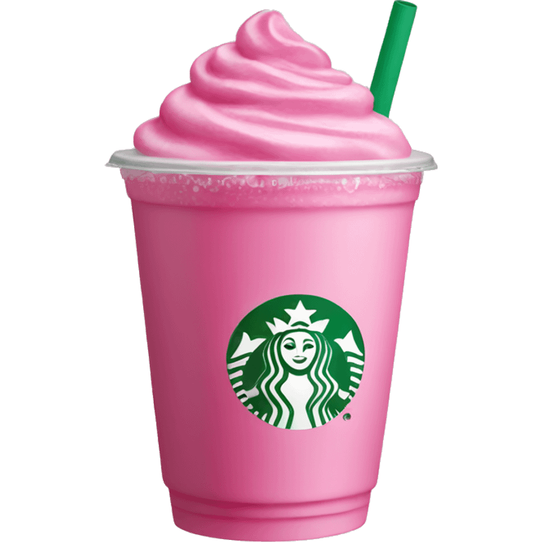 starbucks pink drink emoji