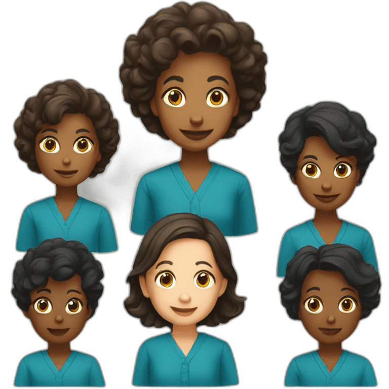 Maria montessori team emoji