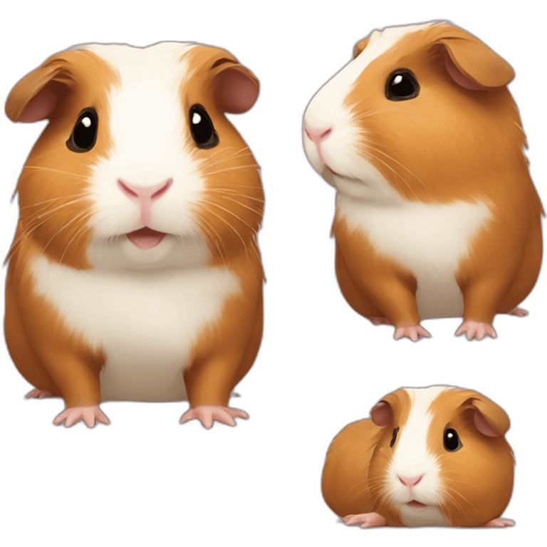 Guinea pig lovely emoji