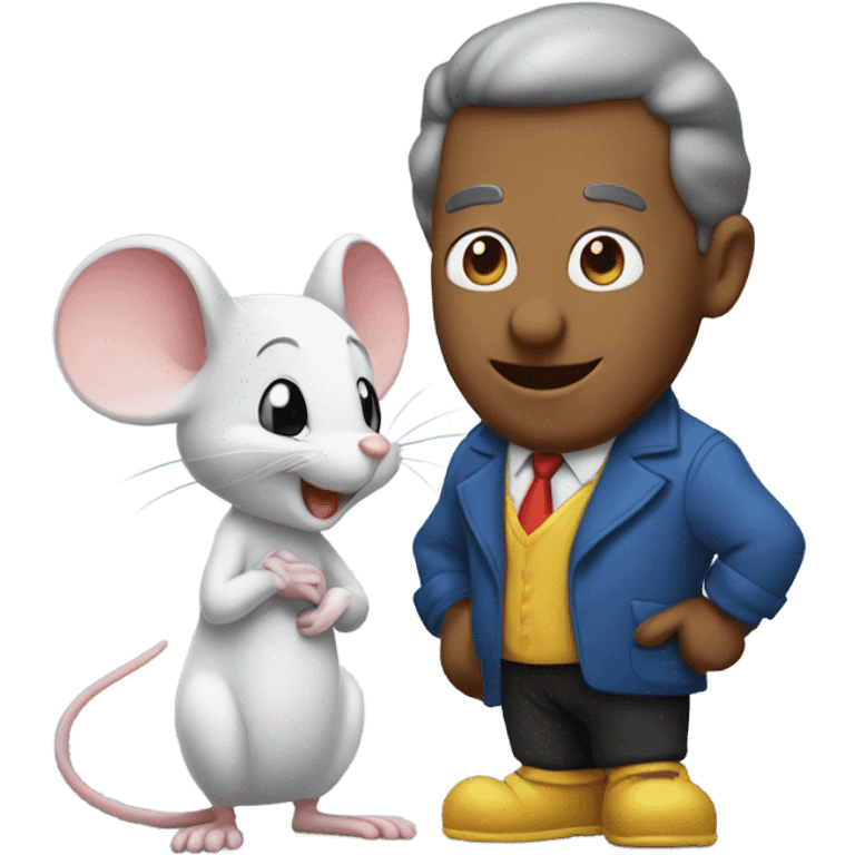 Mouse with donald emoji