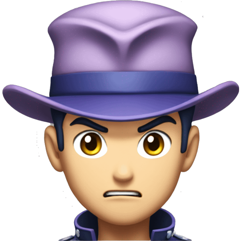 Angry josuke higashikata from jojo emoji