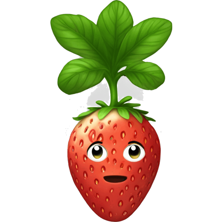 Generate strawberry potato  emoji