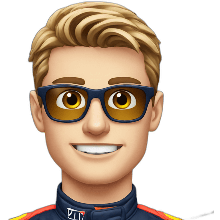 max verstappen formula 1 emoji