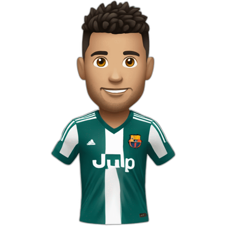 Ronaldo plus fort que Messi emoji