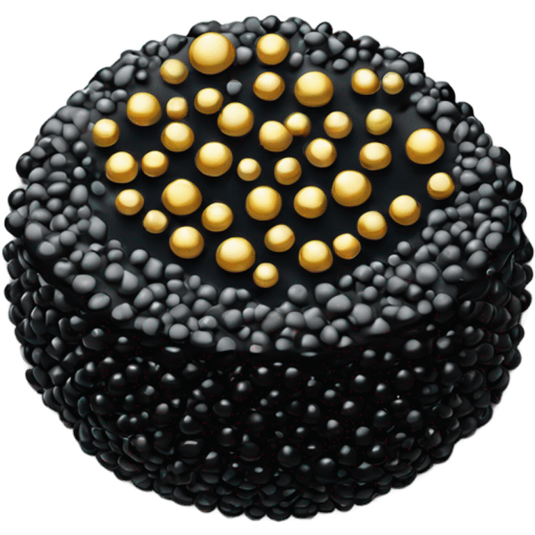 giant plate of caviar  emoji