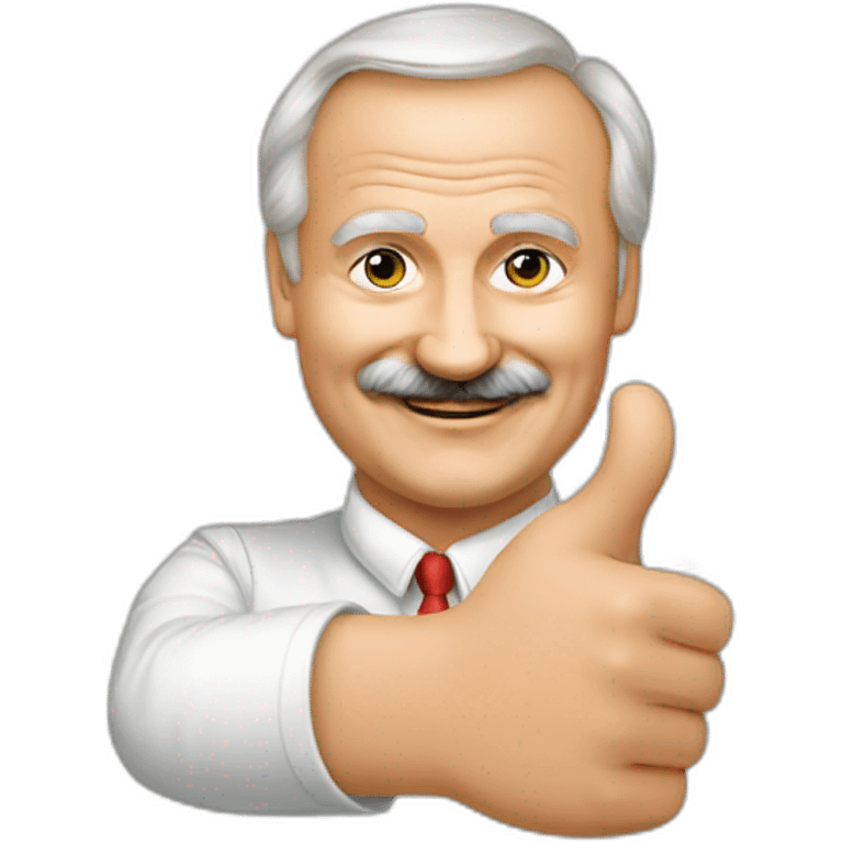 lukashenko thumb up emoji