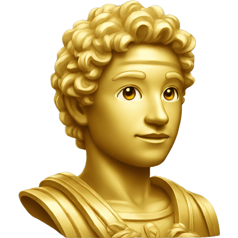 golden statue emoji