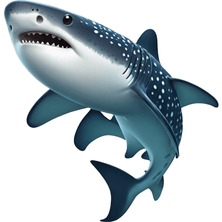 Whale shark emoji