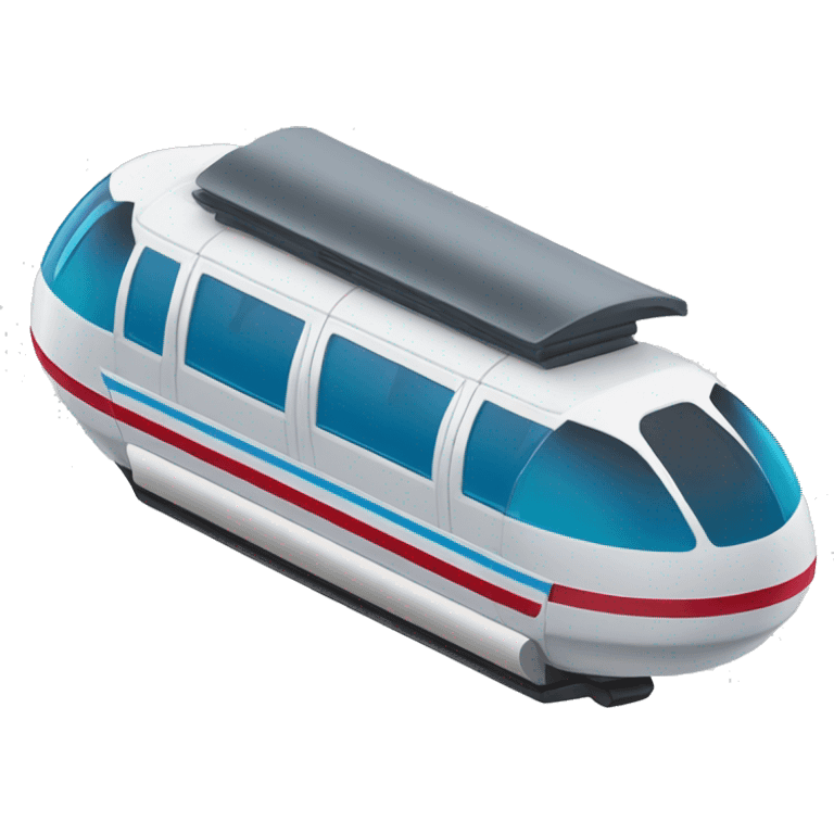 Disney world iconic monorail emoji