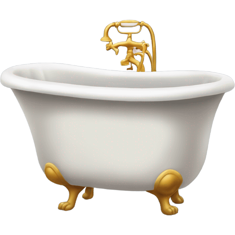 Claw-foot Old fashioned bathtub emoji