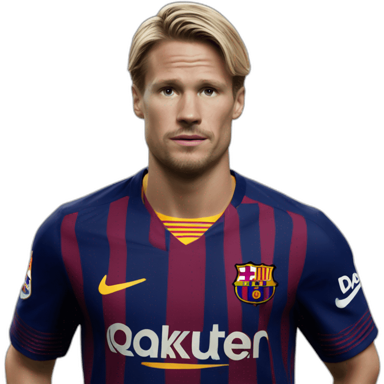 Barca de jong emoji