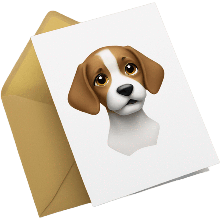 Beautiful Greeting card emoji