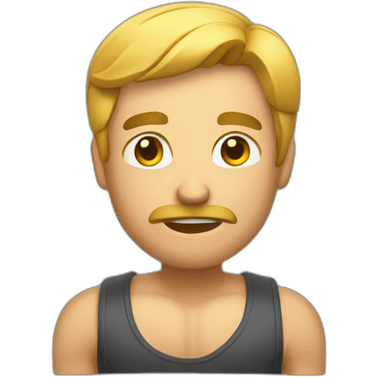 Muscle Mac coding guy emoji